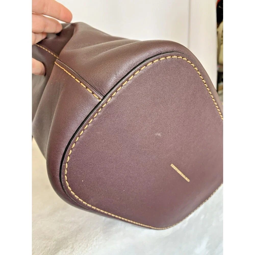 Coach 1941 Archive Duffle Purse Crossbody Oxblood Leather Shoulder Bag 78803